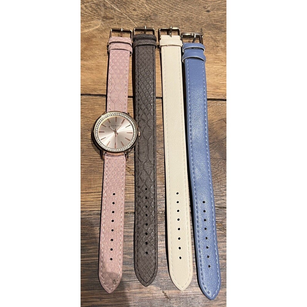Women's Kim Rogers Watch Rose Gold With 4 Bands